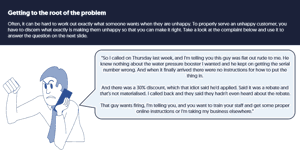 Customer Service Training - Getting to the root of the problem